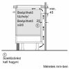 Bosch PIF651HC1E Beépíthető Indukciós Főzőlap