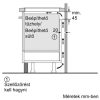 Bosch PIX631HC1E Beépíthető Indukciós Főzőlap