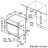 Bosch SMI4HVS00E Beépíthető Mosogatógép, 14 Teríték