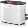 Bosch TAT2M121 2 szeletes kenyérpirító, 950Watt, fehér