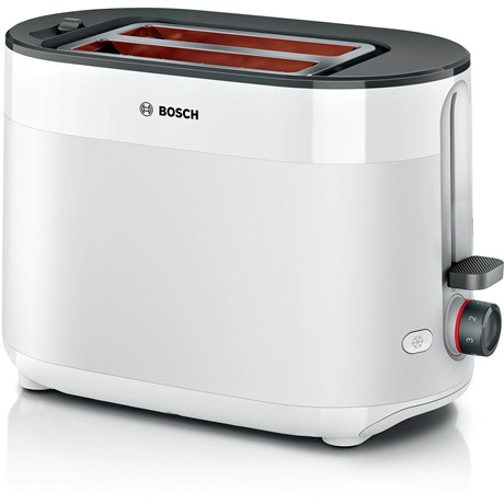 Bosch TAT2M121 2 szeletes kenyérpirító, 950Watt, fehér