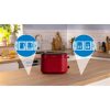 Bosch TAT2M124 2 szeletes kenyérpirító, 950Watt, piros