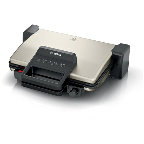 Bosch TCG3302 kontakt grill, 2000Watt, 31 x22cm, kerámia bevonat, ezüst