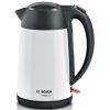 Bosch TWK3P421 DesignLine vízforraló, 1.7liter, 2400Watt, fehér -fekete