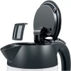Bosch TWK3P421 DesignLine vízforraló, 1.7liter, 2400Watt, fehér -fekete