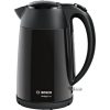 Bosch TWK3P423 vízforraló, 2400W, 1.7L, Nemesacél, Automata kikapcsolás, fekete