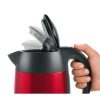 Bosch TWK3P424 DesignLine vízforraló, 1.7liter, 2400Watt, piros -fekete