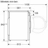 Bosch WQB245A0BY Serie 8 hőszivattyús szárítógép, 9kg, gőz funkció, 61dB