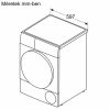 Bosch WQB245A0BY Serie 8 hőszivattyús szárítógép, 9kg, gőz funkció, 61dB