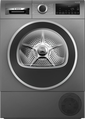 Bosch WQG235DREU Serie 6 hőszivattyús szárítógép, 8kg, 14program, 64dB, szürke