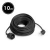 Delight 20504BK lengő hosszabbító, 10 méter, 3 x1.5 mm², 16A, 250V, fekete