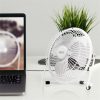 Delight 51110WH asztali ventilátor, USB, 15 cm, fehér