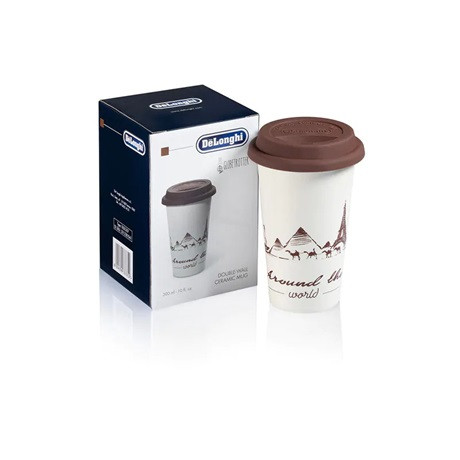 Delonghi DLSC057 kerámia bögre, duplafalú, 3dl