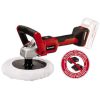 Einhell 2093320 CE-CP 18/180 Li E-Solo polírozó- és csiszológép, akkumulátoros, Brushless, 18cm, 3000rpm (akku és töltő nélkül)