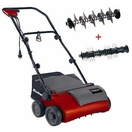 Einhell 3420520 elektromos gyeplazító/szellőztető, 1400Watt, 33cm munkaszélesség, 20késes, 28literes gyűjtőkosár
