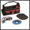 Einhell 4430977 TC-AG 125/850 KIT elektromos sarokcsiszoló, 125mm, 850Watt, 12000rpm, szerszámtáska