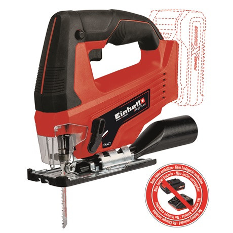 Einhell 4321209 PXC TC-JS 18 Li-Solo akkumulátoros dekopírfűrész (akku és töltő nélkül)