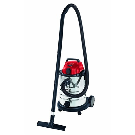 Einhell 2342190 TC-VC 1930 SA száraz-nedves porszívó, 1500Watt, 190mbar szívóerő, 30liter, inox ház, 78dB, kiegészítők