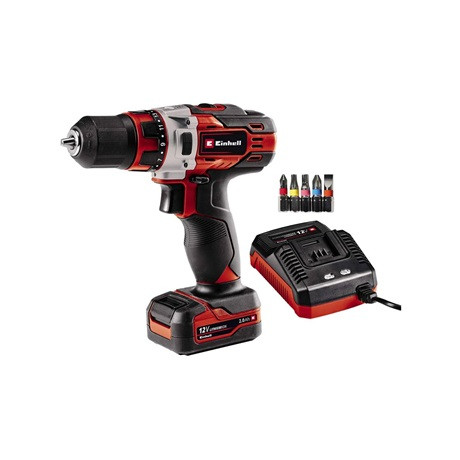 Einhell 4513206 TC-CD 12 Li akkumulátoros fúró - csavarozó csomag, 1x1,5Ah akkuval