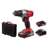 Einhell 4513830 TE-CD 18/2 Li Kit akkumulátoros fúró-csavarozó csomag, 2x1,5Ah akkuval, 44Nm