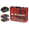 Einhell 4513992 TE-CD 18/40 Li+69 akkumulátoros fúró - csavarozó, 2x2Ah, 64 részes tartozékkészlet, kofferben