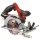 Einhell 4331220 TE-CS 18/150 Li - SOLO akkumulátoros körfűrész, 15cm-es fűrészlap, max.4.8cm vágásmélység, 4200rpm (akku és töltő nélkül)