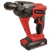 Einhell 4514218 TE-HD 18 LI (1X2,5 AH) akkus fúrókalapács csomag, 1.2J, SDS Plus, 1db 2.5Ah akku, töltő, tartozékok