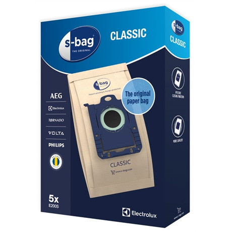 Electrolux E200S S-bag papír porzsák (5db/csomag)