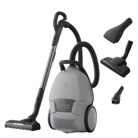 Electrolux EB81A3UG Animal 800 porzsákos porszívó, 550 W, 69 dB, 5 l porzsák tartály méret, szürke