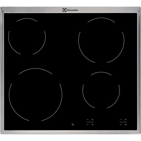 Electrolux EHF6240XXK beépíthető kerámia főzőlap, 6,5 kW, 4 zónás, fekete