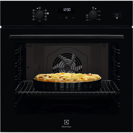 Electrolux EOD6F77WZ SteamBake 600 beépíthető sütő, 72liter, 3kW, 30 -300°C, katalitikus tisztítás, Wi-Fi, fekete