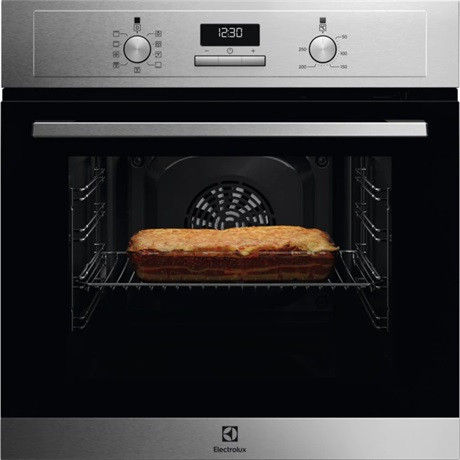Electrolux EOF3H40BX SurroundCook 600 beépíthető sütő, 65liter, 2.09kW, 50 -250°C, aqua clean tisztítás, fekete -inox