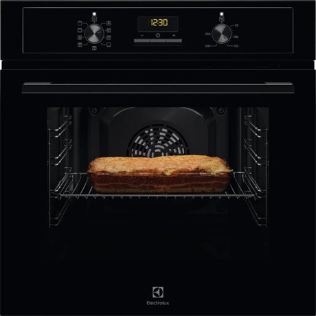 Electrolux EOF3H50BK SurroundCook 600 beépíthető sütő, 65liter, 2.09kW, 50 -250°C, aqua clean tisztítás, fekete