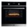 Electrolux EOF5F50BX SurroundCook 600 beépíthető sütő, 65liter, 2.09kW, 50 -250°C, katalitikus és aqua clean tisztítás, fekete -inox