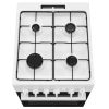 Electrolux LKG500013W szabadonálló gáztűzhely, 4 zónás főzőlap, 59 liter sütő, szikragyújtás, fehér