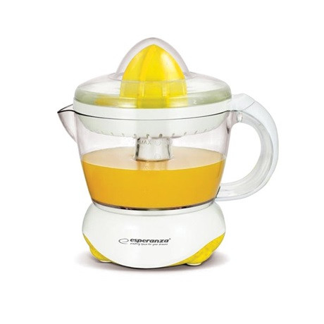 Esperanza EKJ001Y Clementine gyümülcsfacsaró, 25Watt, 0.7liter, fehér -sárga