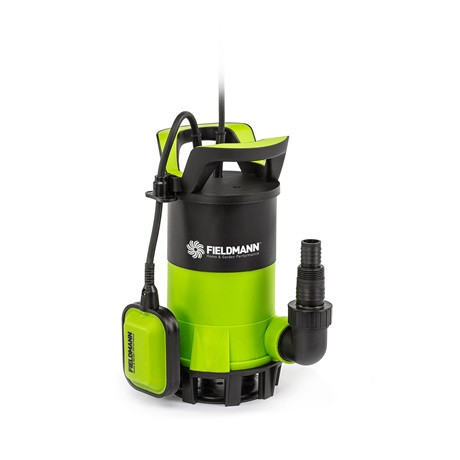 Fieldmann FVC 2004-EK búvárszivattyú tiszta és szennyezett vízhez, 400Watt, max.6m merülési mélység, 8000l/h, szemcseméret, max.35mm