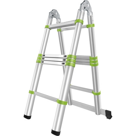 Fieldmann FZZ 4003  létra, teleszkópos, 2 x5fok, 1.6m magasság, alumínium