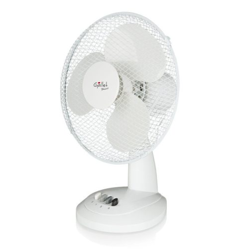 Gallet VEN9 asztali ventilátor, 23Watt, 23cm,  2fokozat, oszcillálás, fehér