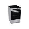 Gorenje GEC5C41SG kerámialapos tűzhely, 50cm, 70literes sütő, légkeverés, grill, 8.6kW, 300°C, inox