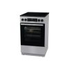 Gorenje GEC5C41SG kerámialapos tűzhely, 50cm, 70literes sütő, légkeverés, grill, 8.6kW, 300°C, inox