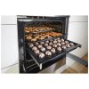 Gorenje GEC5C41SG kerámialapos tűzhely, 50cm, 70literes sütő, légkeverés, grill, 8.6kW, 300°C, inox