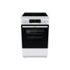 Gorenje GEC5C42WG kerámialapos tűzhely, 50cm, 70literes sütő, 8,6kW, fehér