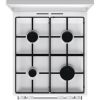 Gorenje GG5A14WJ gáztűzhely, szikragyújtás, 77liter, fehér