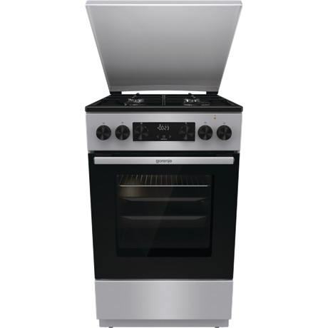 Gorenje GK5C42SJ kombinált tűzhely, 62liter, légkeverés, szürke