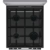 Gorenje GK5C42SJ kombinált tűzhely, 62liter, légkeverés, szürke