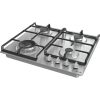 Gorenje GW641EX beépíthető gáz főzőlap, nagy teljesítményű wok égőfej, egykezes gyújtás, inox