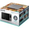 Gorenje MO20A3T4 mikrohullámú sütő, 20liter, 700Watt, digitális, ezüst