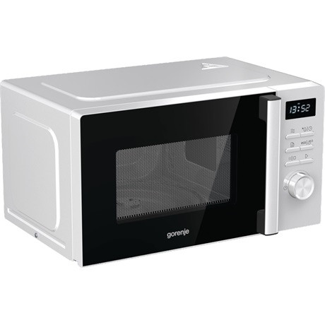 Gorenje MO20A3WH mikrohullámú sütő, 800Watt, 20liter, digitális kijelző, fehér