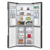 Gorenje NRM818EMB Side-by-side hűtőszekrény, 278/149liter, NoFrost, fekete